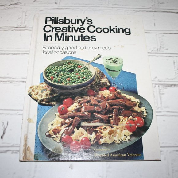 🍳 Pillsbury Creative Cooking in Minutes · 1971 Vintage Cookbook (b.i) - Picture 1 of 4